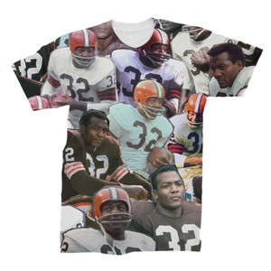 Jim Brown 3D Collage Face T-Shirt Jim Brown 3D Collage Face T-Shirt