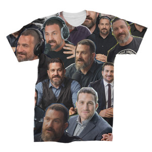 Andrew Huberman 3D Collage Face T-Shirt