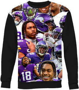 Justin Jefferson Photo Collage Sweatshirt