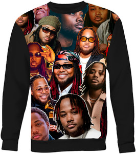 Leon Thomas Photo Collage Sweatshirt