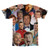 Fred Willard 3D Collage Face T-Shirt