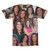 Rachel Campos-Duffy 3D Collage T-Shirt back