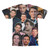 Jonathan Bailey 3D Collage T-Shirt back