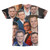 Taron Egerton 3D Collage T-Shirt  back