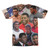 Herschel Walker 3D Collage T-Shirt back