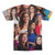 Kaitlan Collins 3D Collage T-Shirt back