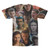 Eleven (From Stranger Things)  3D Collage Face T-Shirt back