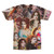 Chappell Roan 3D Collage Face T-Shirt back 