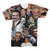 Burt Reynolds 3D Collage Face T-Shirt
