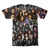 Deep Purple 3D Collage Face T-Shirt