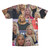 Pam Bondi 3D Collage Face T-Shirt back