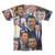 Pete Hegseth 3D Collage Face T-Shirt back