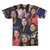Tulsi Gabbard 3D Collage Face T-Shirt back