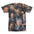 Andrew Huberman 3D Collage Face T-Shirt back