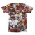 Terry Mclaurin 3D Collage Face T-Shirt back