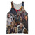 Bruce Springsteen 3D Collage Face Tanktop