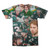 Quinn Hughes 3D Collage Face T-Shirt Back