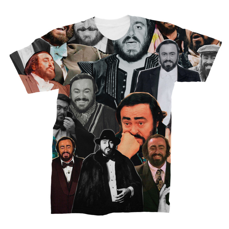 Luciano Pavarotti tshirt