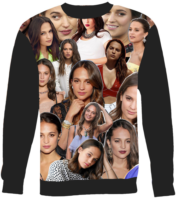 Alicia Vikander sweatshirt