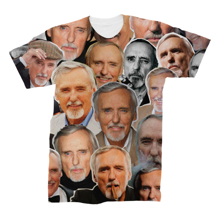 Dennis Hopper 3D Collage Face T-Shirt