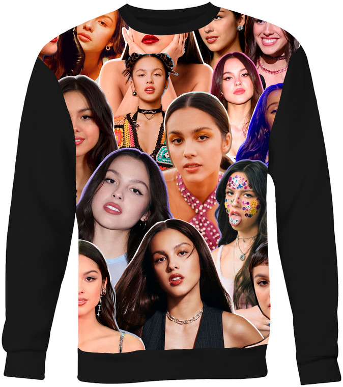 Olivia Rodrigo Photo Collage Sweatshirt