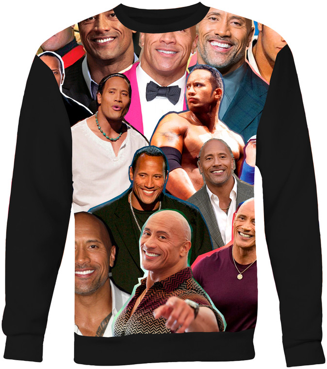 Dwayne The Rock Johnson sweatshirt
