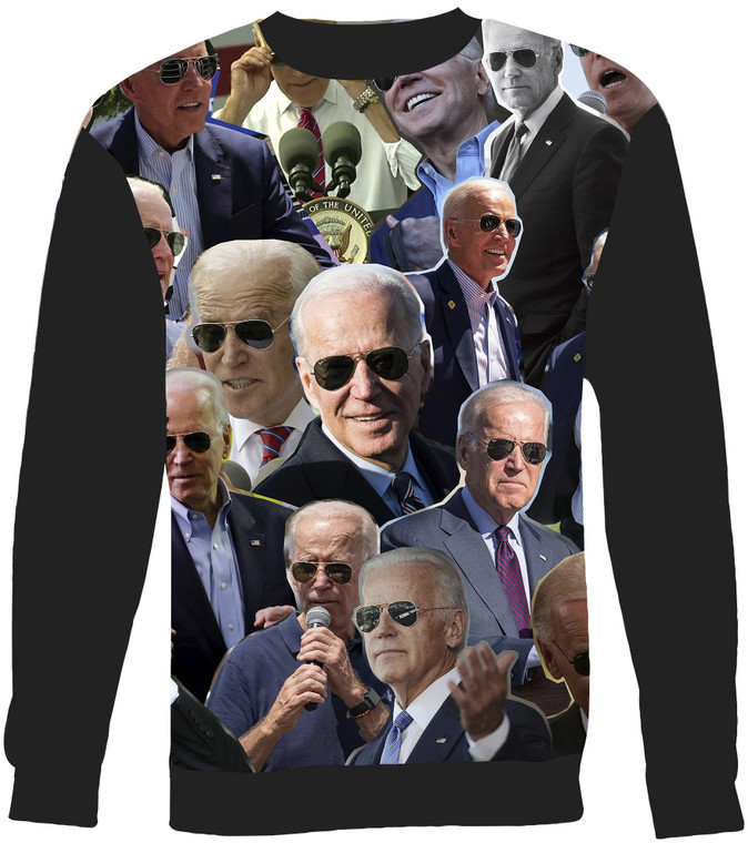 Joe Biden Photo Collage Sweatshirt