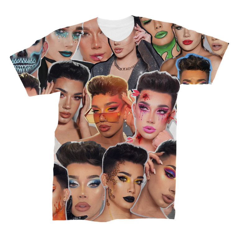 James Charles 3D Collage Face T-Shirt