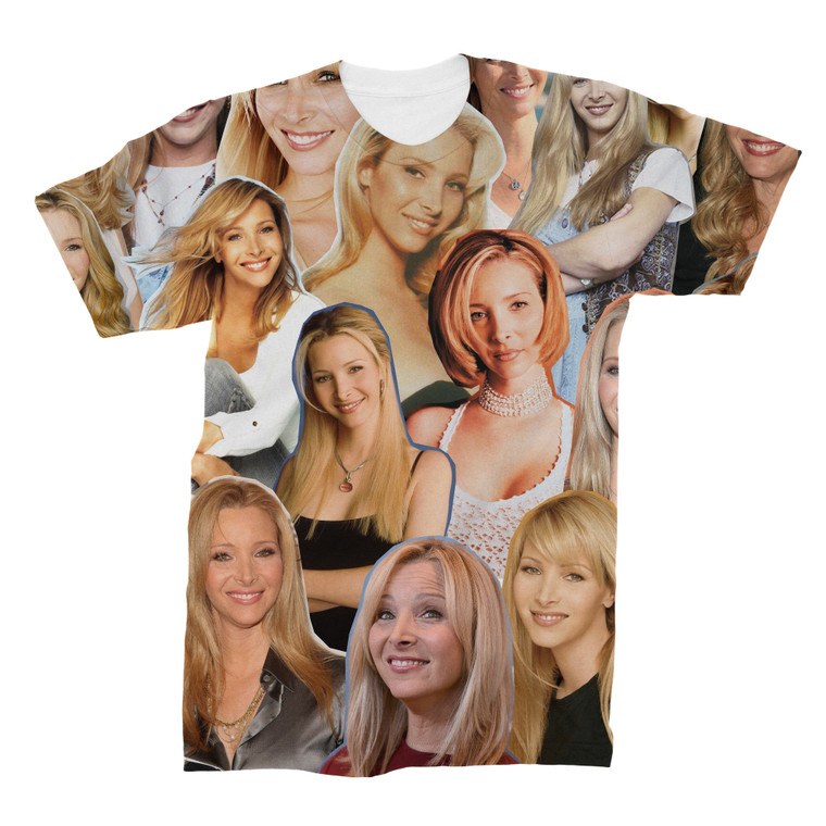 Lisa Kudrow 3D Collage Face T-Shirt
