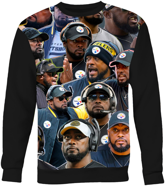 Mike Tomlin Photo Collage Sweatshirt