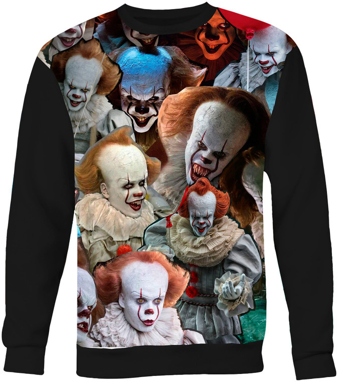 Pennywise (It) Photo Collage Sweatshirt