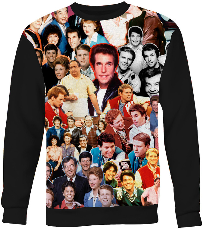 Happy Days Photo Collage Sweatshirt