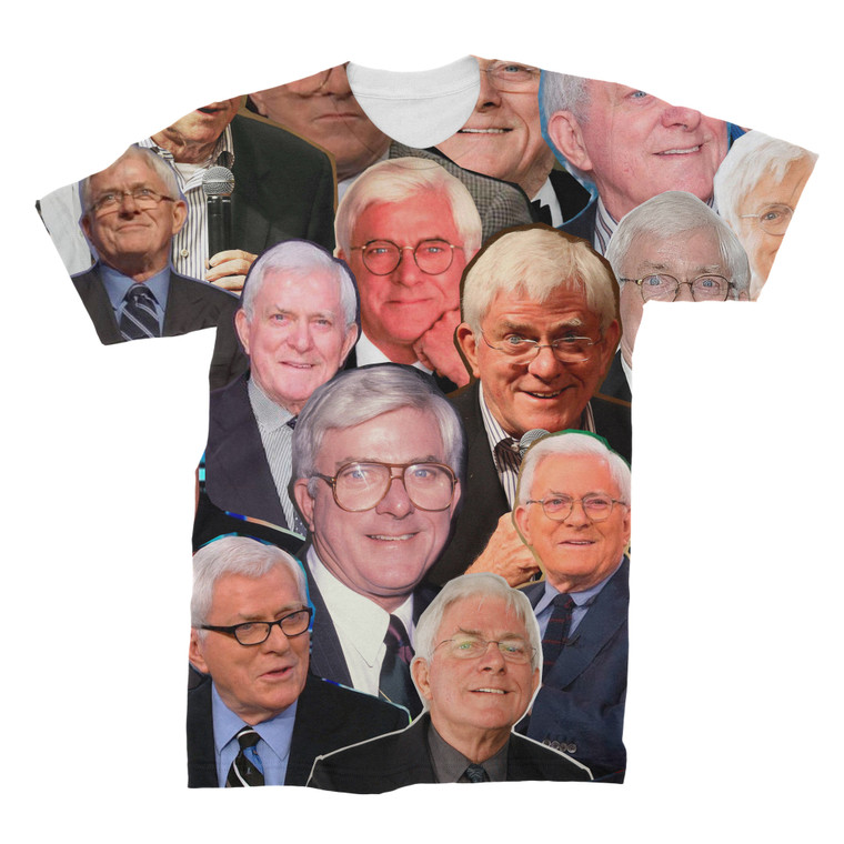 Phil Donahue t-shirt front