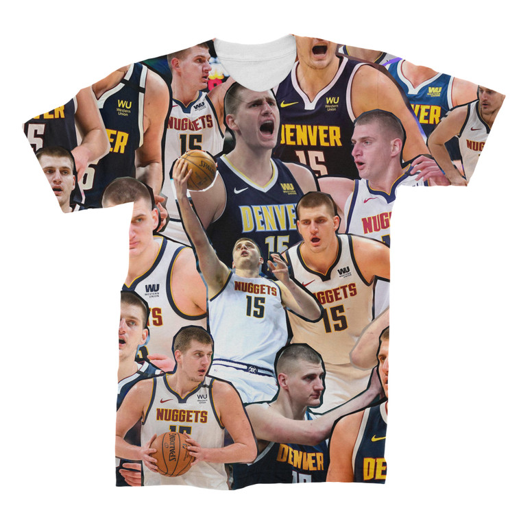 Nikola Jokic t-shirt front