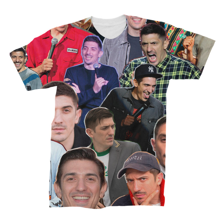 Andrew Schulz Photo Collage T-Shirt