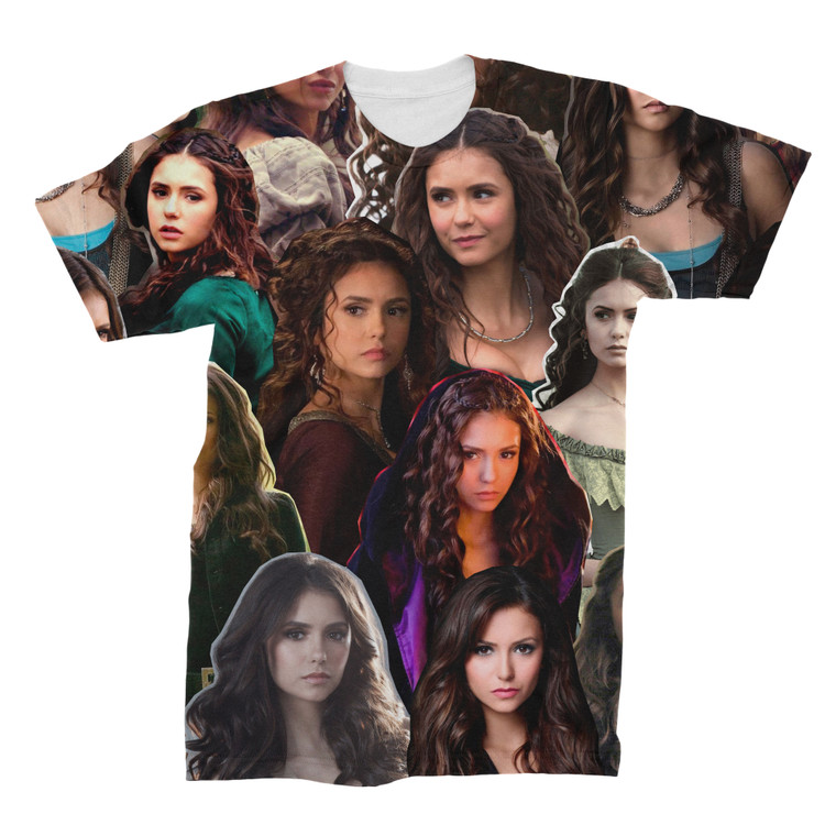 Katherine Pierce Vampire diaries 2 3D Collage Face T-Shirt