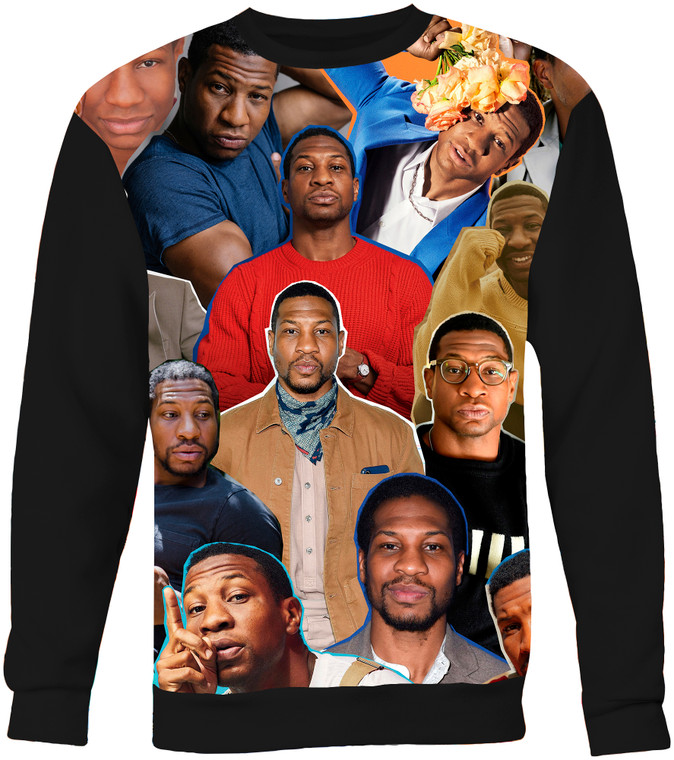 Jonathan Majors Photo Collage Sweatshirt