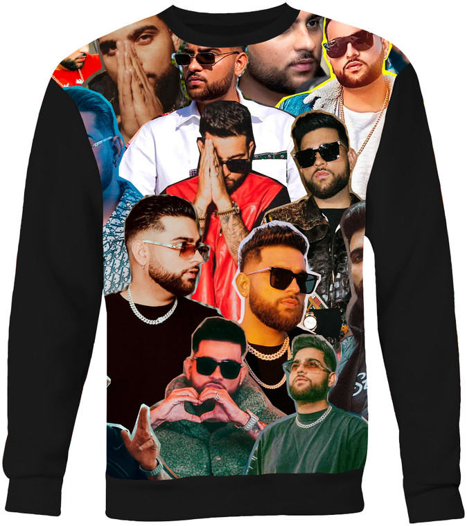 Karan Aujla Photo Collage Sweatshirt