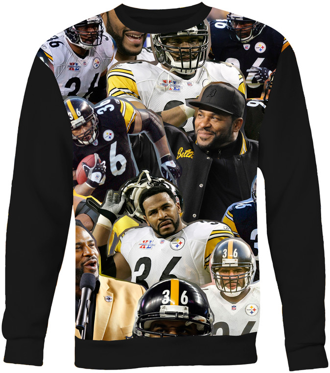 Jerome Bettis Photo Collage Sweatshirt