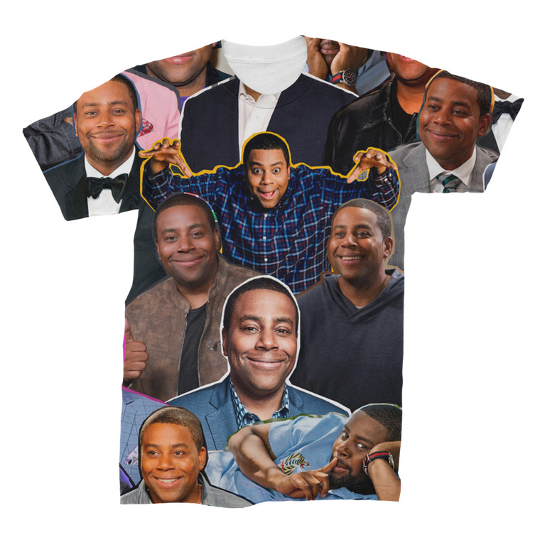 Kenan Thompson  3D Collage T-Shirt Front