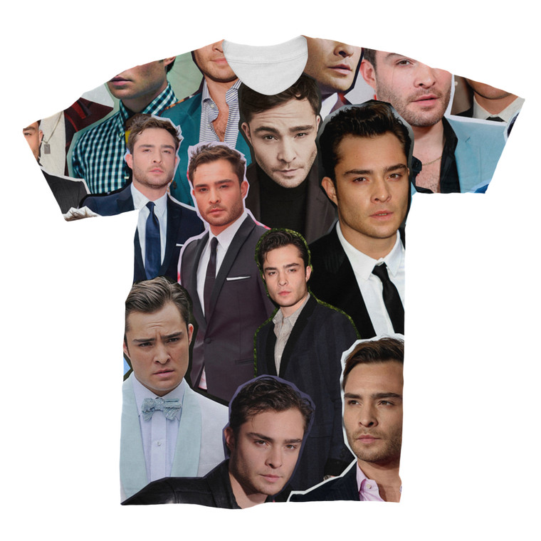 Ed Westwick 3D Collage T-Shirt