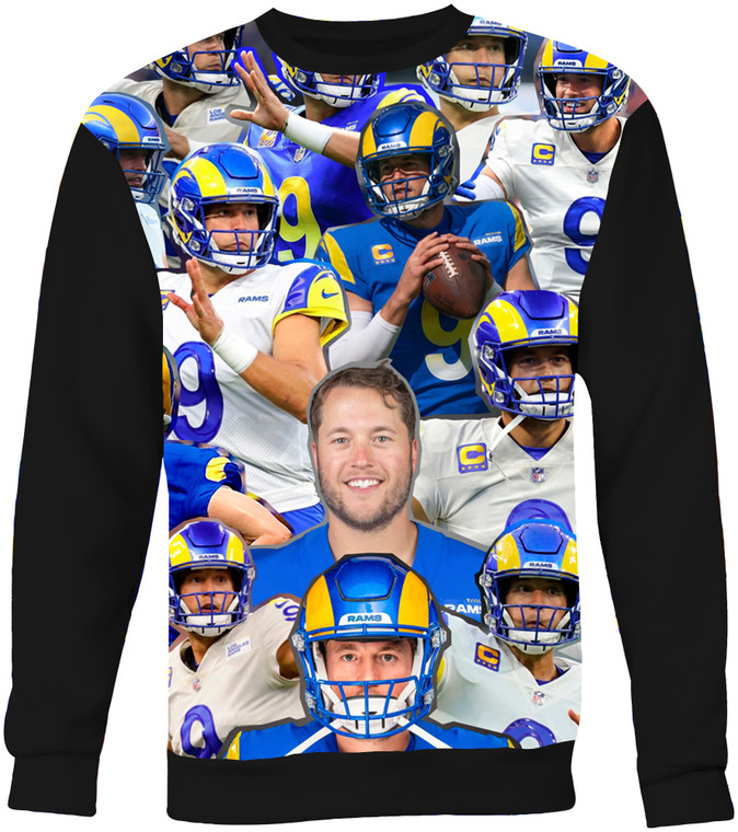 Matthew Stafford Photo Collage Sweatshirt