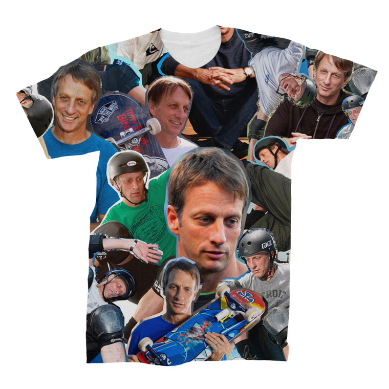 Tony Hawk  3D Collage T-Shirt