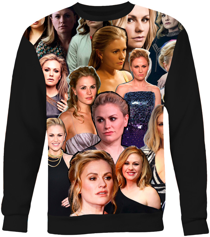 Anna Paquin Photo Collage Sweatshirt