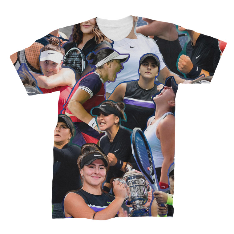 Bianca Andreescu 3D Collage T-Shirt 