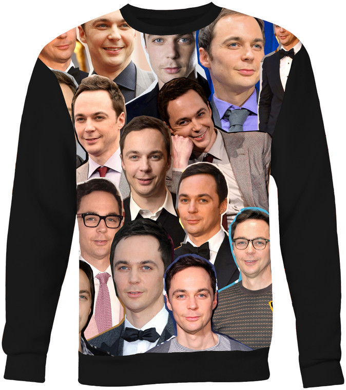 Jim Parsons Photo Collage Sweatshirt