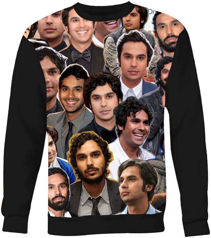 Kunal Nayyar Photo Collage Sweatshirt
