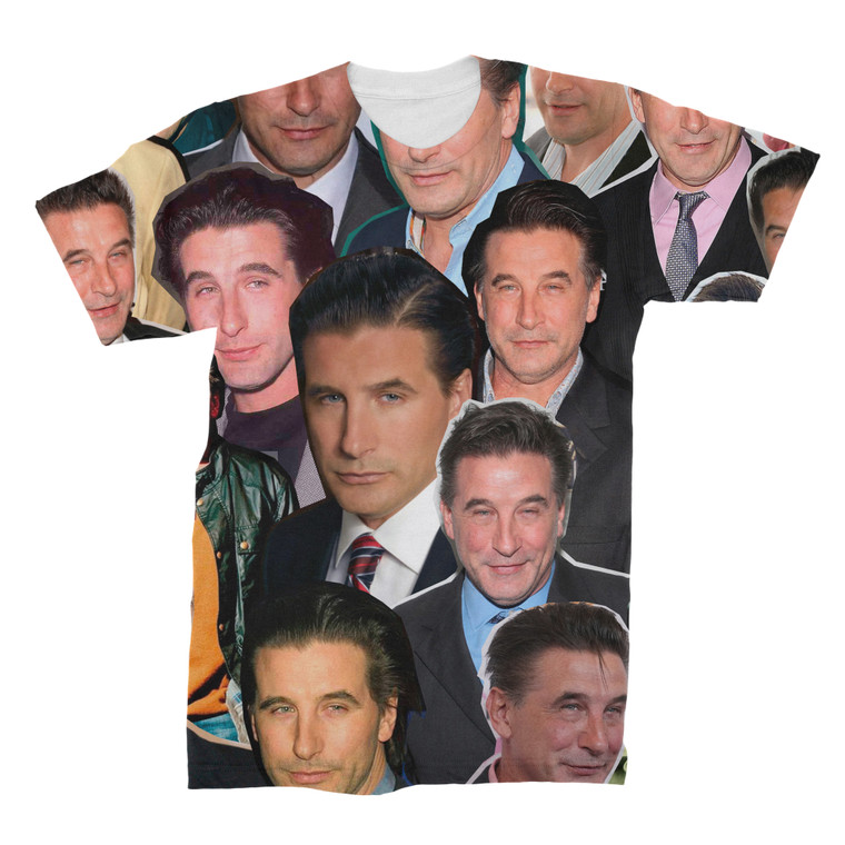 William Baldwin 3D Collage T-Shirt