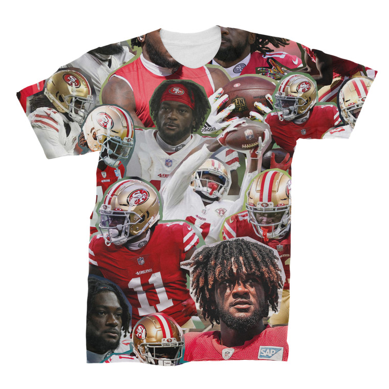 Brandon Aiyuk 3D Collage T-Shirt