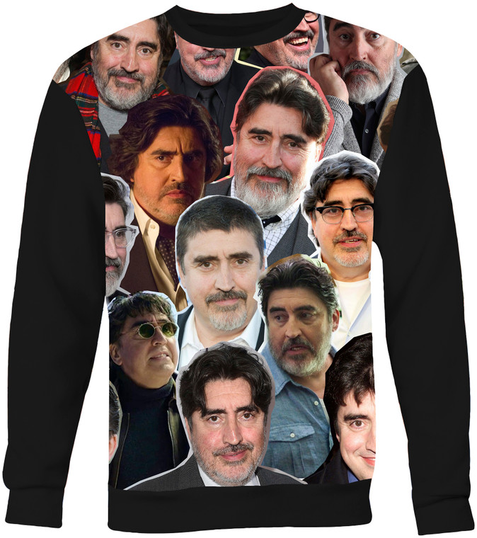 Alfred Molina  Photo Collage Sweatshirt